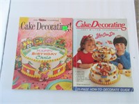 2 Wilton Cake Decorating Books