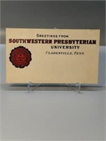 Greetings Southwestern Presbyterian University