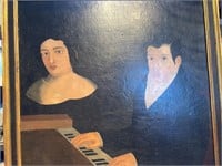 Piano Couple Large Picture