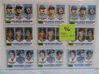 Topps Future Stars 81-82 - (18) Cards