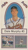 Braves Dale Murphy Signed Card