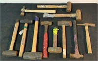 (11) Assorted Hammers