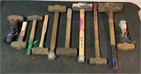 (10) Assorted Hammers