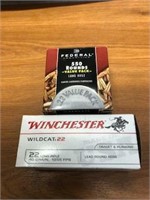 C- WINCHESTER AND FEDERAL AMMO .22