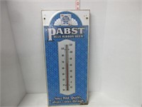 VINTAGE PABST BLUE RIBBON METAL THERMOMETER