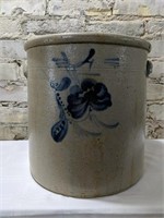 Excellent Antique Ulm 4 gallon stoneware crock