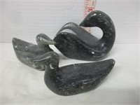 GROUP OF INUIT STONE CARVINGS