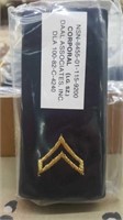 100 Pr. Corporal Shoulder Marks Insignia