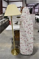 Floor Lamp & Ironing Board