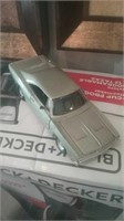 Silver die-cast Dodge Charger RT