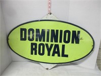 VINTAGE DOMINION ROYAL TIRE SIGN