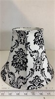 Lamp shade black  & White