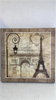 Paris themed canvas print