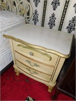 SMALL TWO DRAWER NIGHT STAND SEARS 23"H X 20"W X