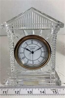 Waterford Acropolis Crystal mantle clock*