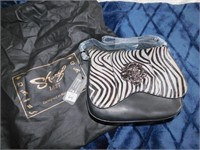 SHARIF LION PURSE NEW WITH TAGS 8" TALL