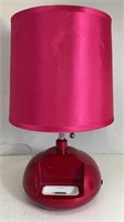 IHome Bluetooth lamp pink for iPod