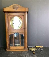 Clock in Wooden Box