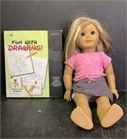 Doll w/ Kid’s Drawing Book