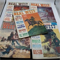 (5) Real West Magazines- April,Sept. 1968, Sept.