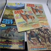 (5) True West Magazines: Aug., Feb., Dec. Oct.