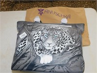 ANUSCHKA ANIMAL PRINT PURSE NEW WITH TAGS AND