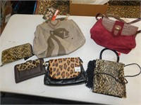 4 PURSES AND TWO WALLETS  BRAND NEW WITH TAGS