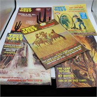 (5) True West Magazines: April, Feb., Aug., June