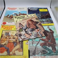 (5) FRONTIER TIMES, Early 1960's Magazines