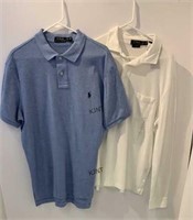 2 Polo Ralph Lauren XL Men's Collared Shirts