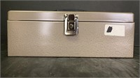 Rockaway Metal Light Brown Lock Box w/ keys