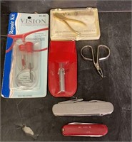 Mini Repair Kits/Pocket Knives Lot