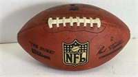 Signed Replica NFL football "The Duke" Paul Smith