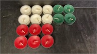 Party Lite Set of 16 Tealight Candles in box