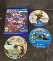 3 PS4 Games and 1 Movie DVD* READ