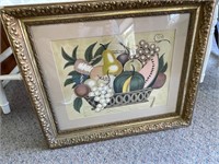 Fruit Painting in Antique Frame