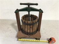 Small Vintage Cider Press