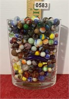 Canister Full of Marbles