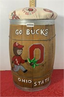 Ohio State Buckeyes Basket & Cushion