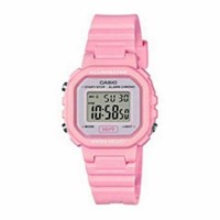 Casio Women's LA20WH-4A1 Sport Watch , Pink/White