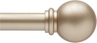 Kenney Curtain Rod 48-86" Chelsea Ball Decorative