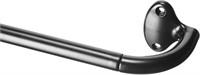 Room Darkening Curtain Rod - 28" to 48", Black -