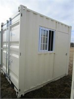 New/Unused 10' Office Sea Container,