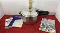 Mirro Pressure Cooker 8 QT. w/ Books