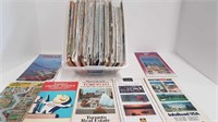 ASSORTED NORTH AMERICAN ROAD MAPS