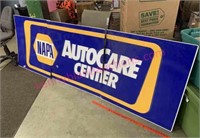 NOS Napa Auto Center 3-pc tin sign (8.5 feet)
