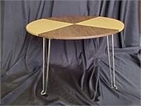 Vintage Foldable Side Table 24 in