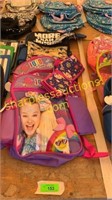 2 jojo siwa backpacks, minion backpack