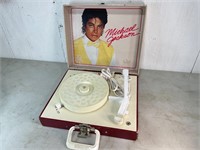Vintage Michael Jackson Record Player