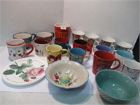 Assorted Tea & Coffee Mugs - All Good Condition